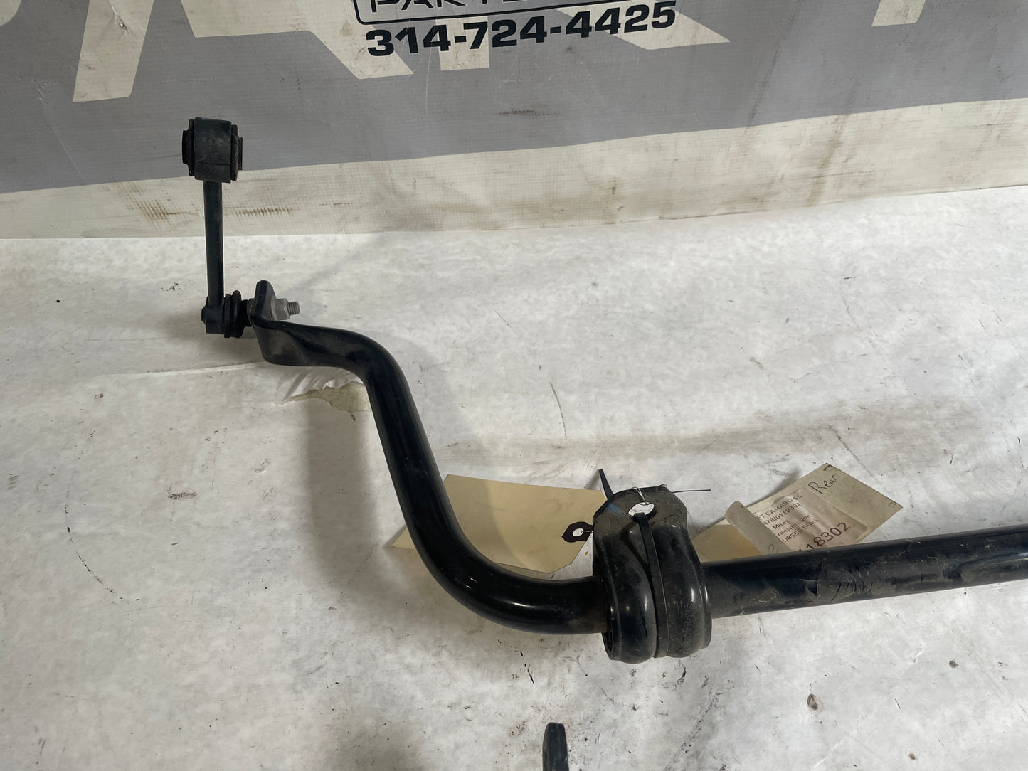 2018 Chevy Camaro SS Front and Rear Sway Bars OEM - Day's Parts Yard