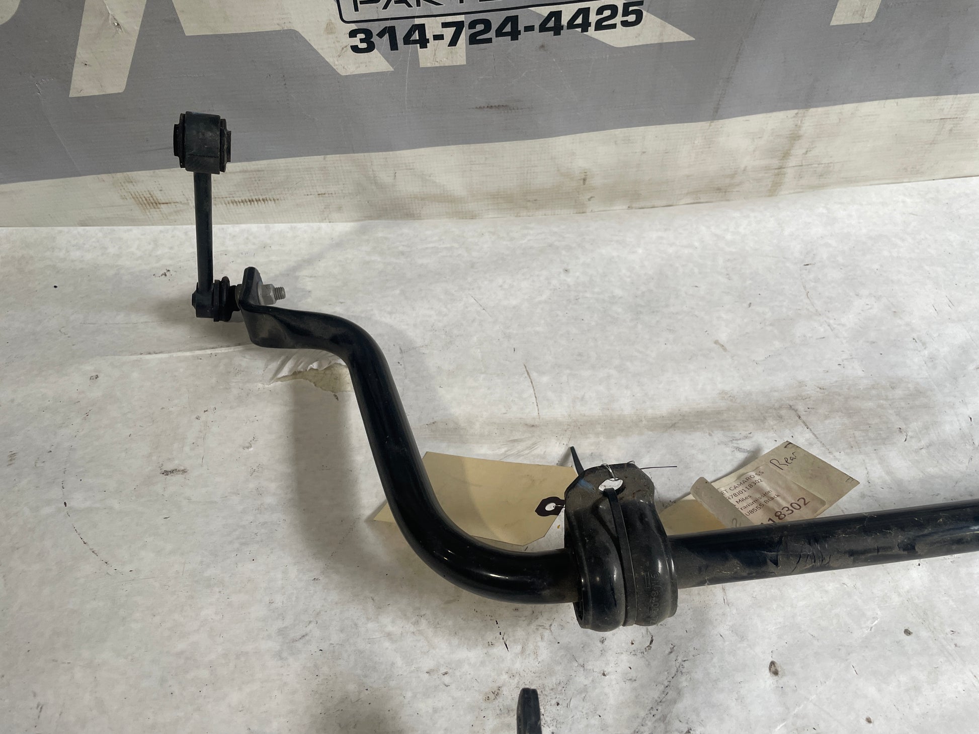 2018 Chevy Camaro SS Front and Rear Sway Bars OEM - Day's Parts Yard