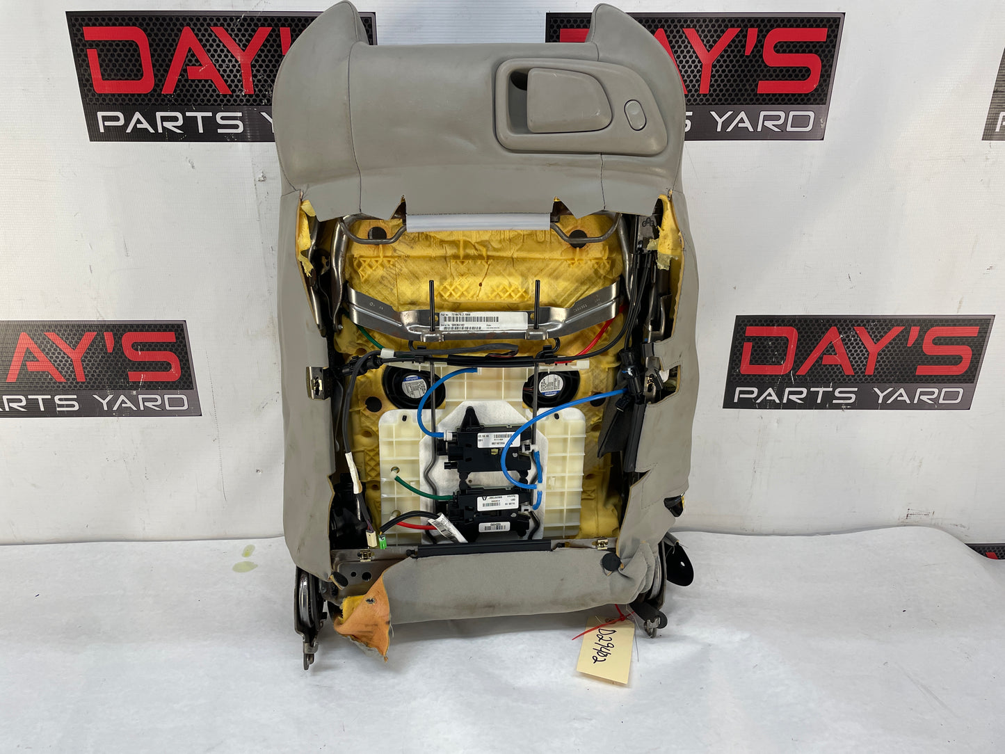 2011 Cadillac CTS-V RH Passenger Front Upper Recaro Seat Back Cushion Cover OEM