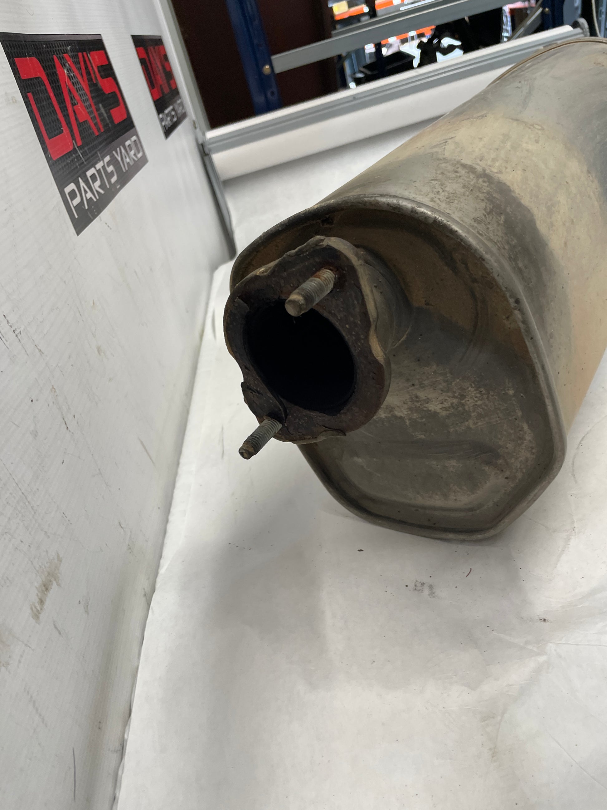 2006 Pontiac GTO RH & LH Axle Back Exhaust Mufflers Factory OEM - Day's Parts Yard