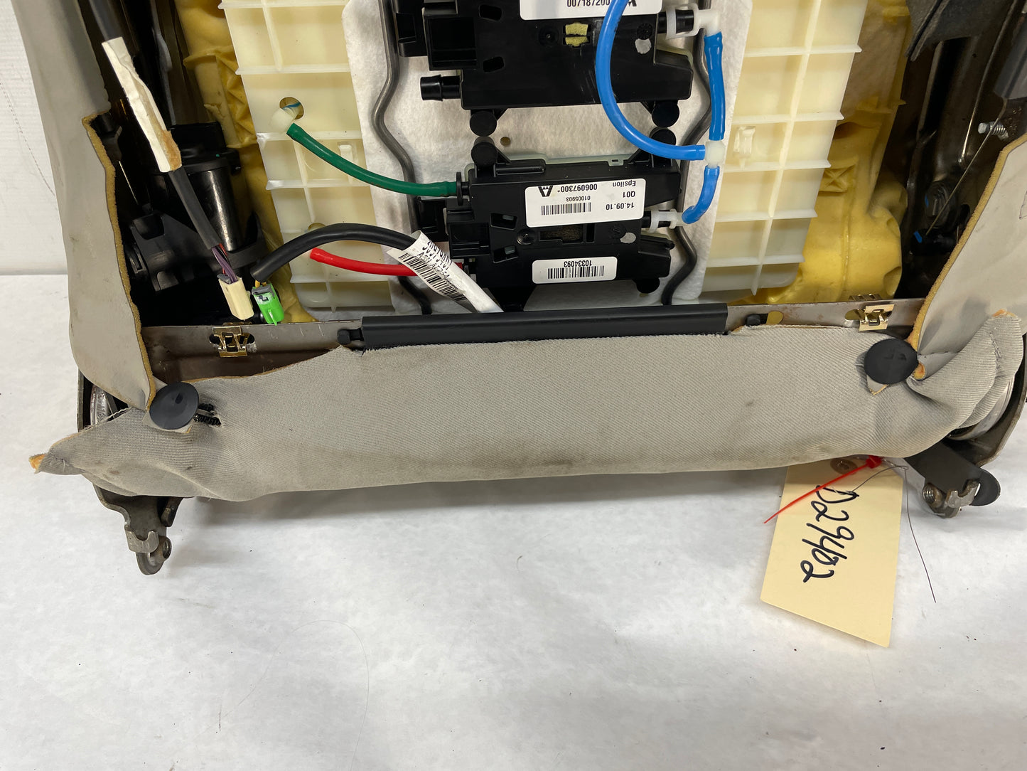 2011 Cadillac CTS-V RH Passenger Front Upper Recaro Seat Back Cushion Cover OEM