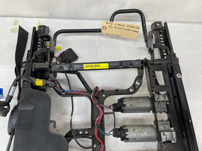 2013 Chevy Caprice PPV LH Driver Front Seat Track Electric Frame Adjuster Motor Assembly OEM - Day's Parts Yard