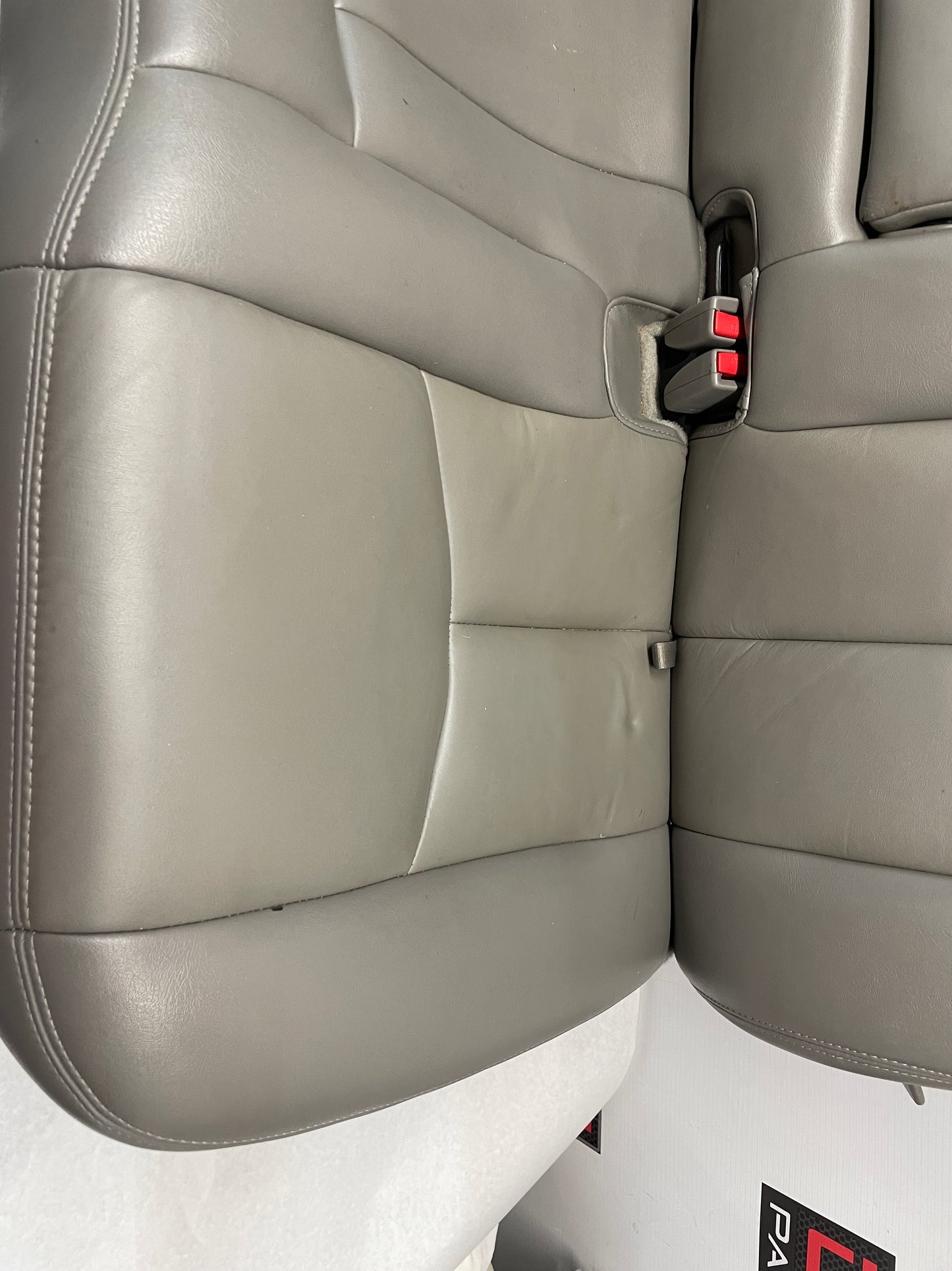 2005 Chevy Avalanche Seats Front and Rear Gray Grey Leather OEM - Day's Parts Yard