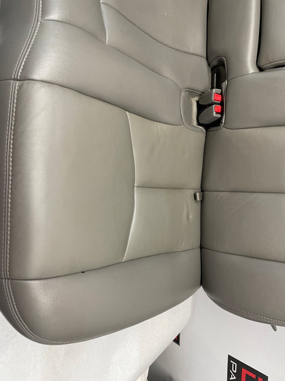 2005 Chevy Avalanche Seats Front and Rear Gray Grey Leather OEM - Day's Parts Yard