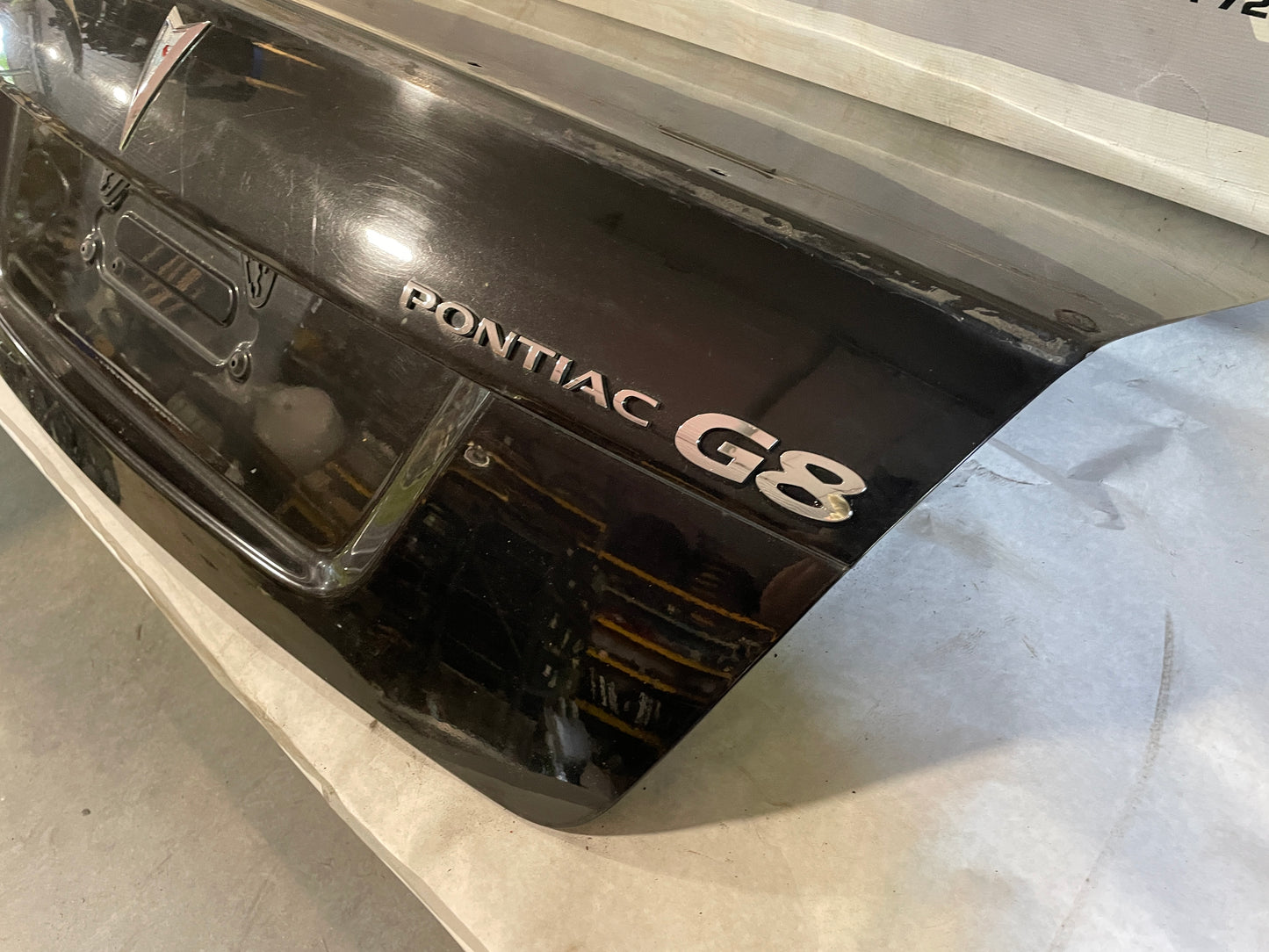 2009 Pontiac G8 Base Trunk Deck Lid OEM