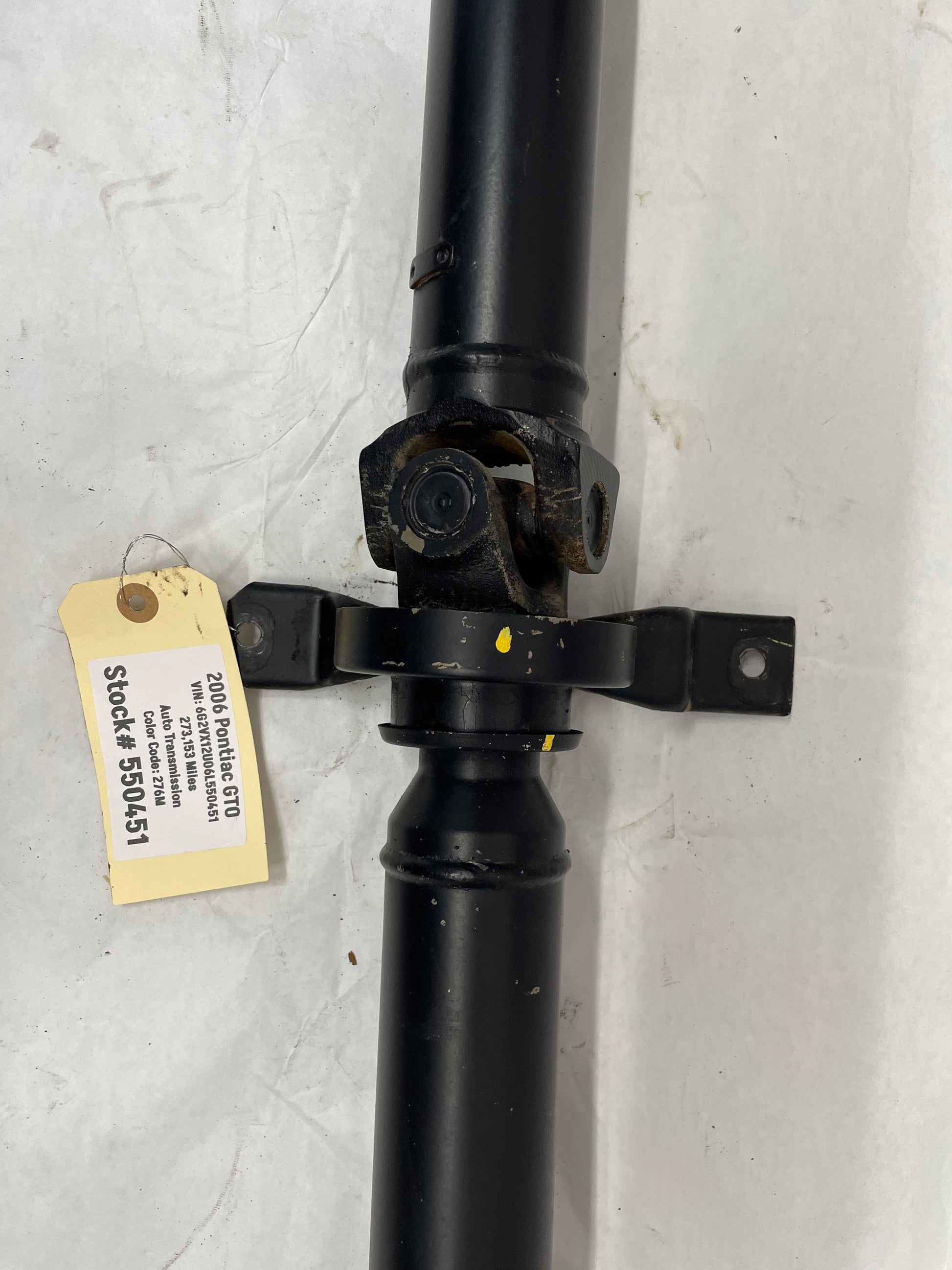 2006 Pontiac GTO Drive Shaft Driveshaft OEM - Day's Parts Yard