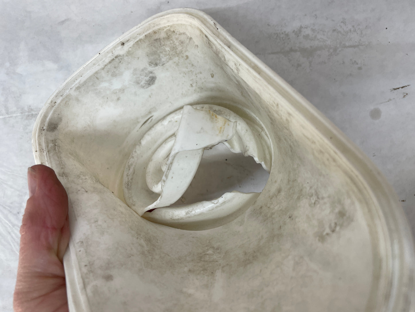 2005 Pontiac GTO Manual Shifter Boot Ring Insulator Bracket w/ White Boot OEM - Day's Parts Yard