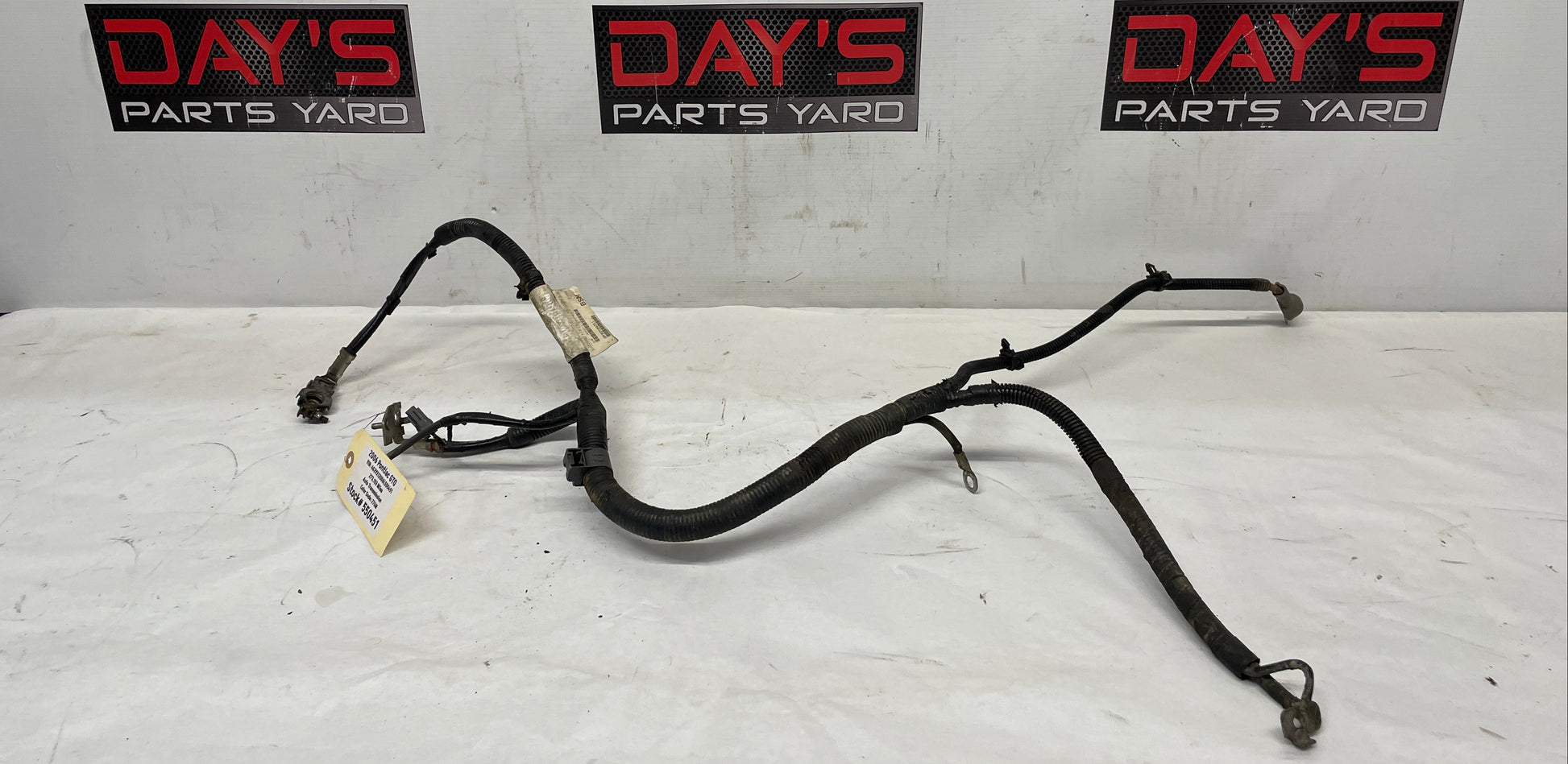 2006 Pontiac GTO Starter Alternator Positive Negative Battery Cable Wire Wiring Harness OEM - Day's Parts Yard