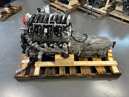 6.2L LS3 Engine 6L80 Automatic Transmission Drivetrain Pullout 415HP