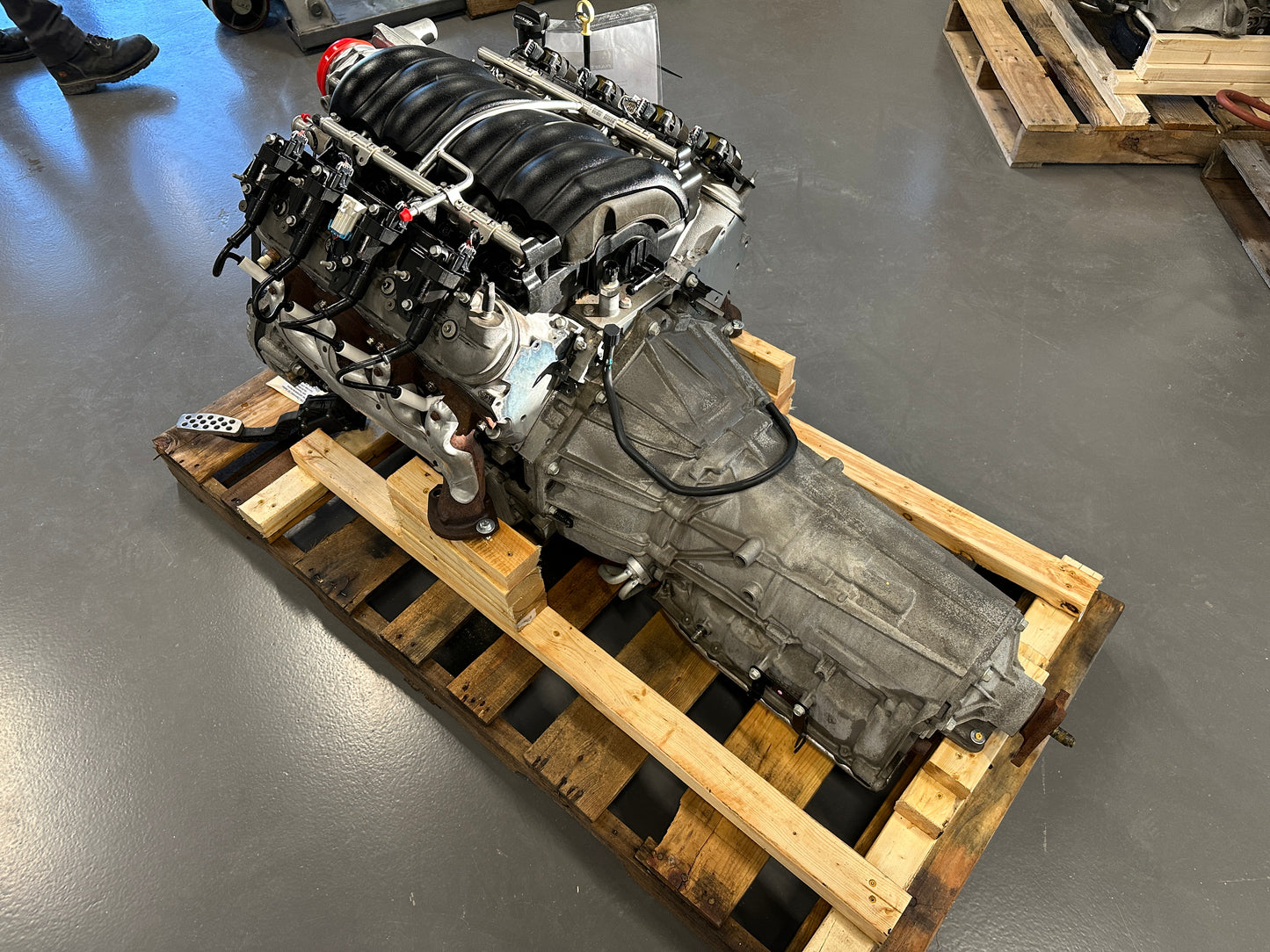 6.2L LS3 Engine 6L80 Automatic Transmission Drivetrain Pullout 415HP