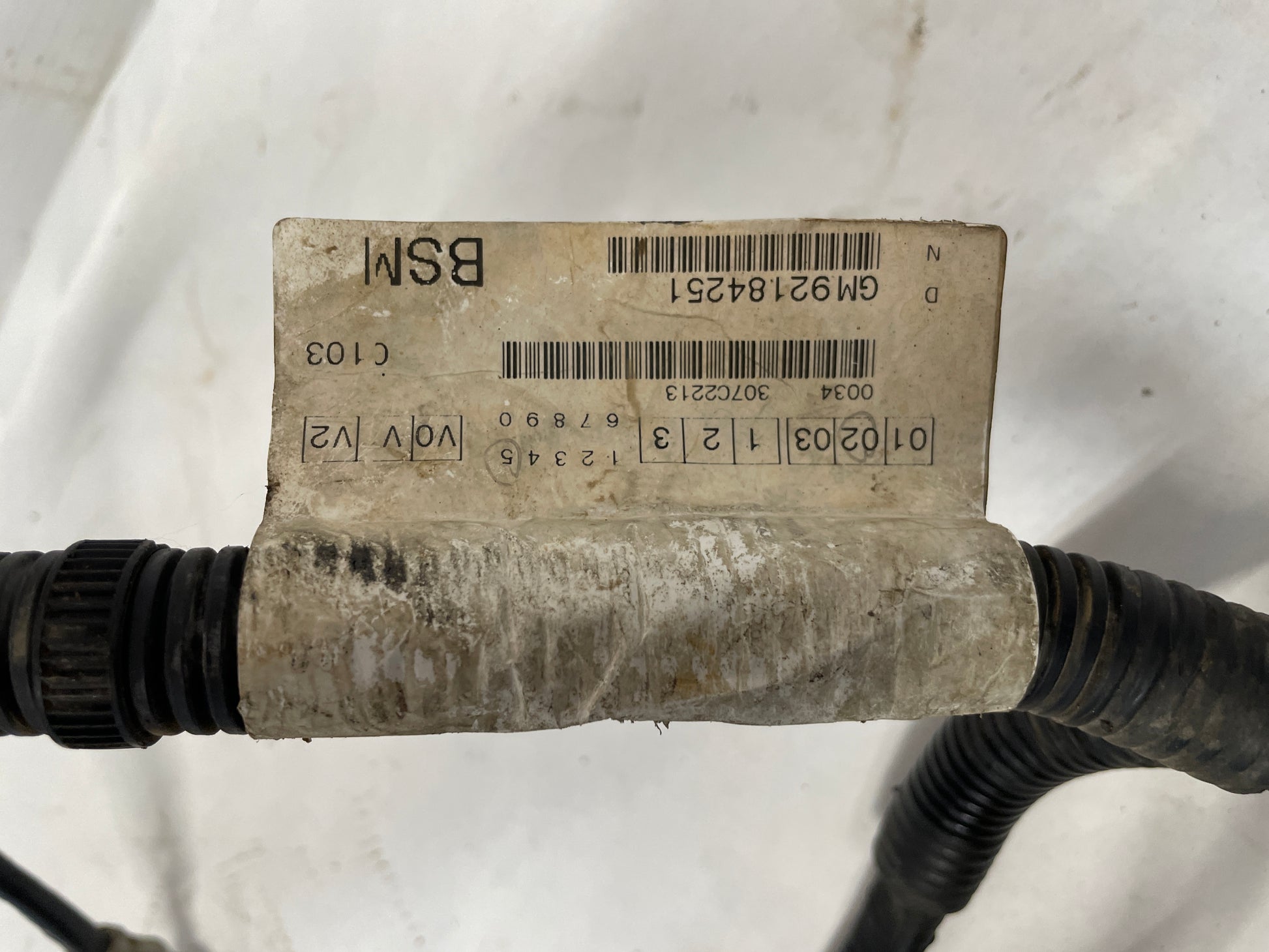 2006 Pontiac GTO Starter Alternator Positive Negative Battery Cable Wire Wiring Harness OEM - Day's Parts Yard
