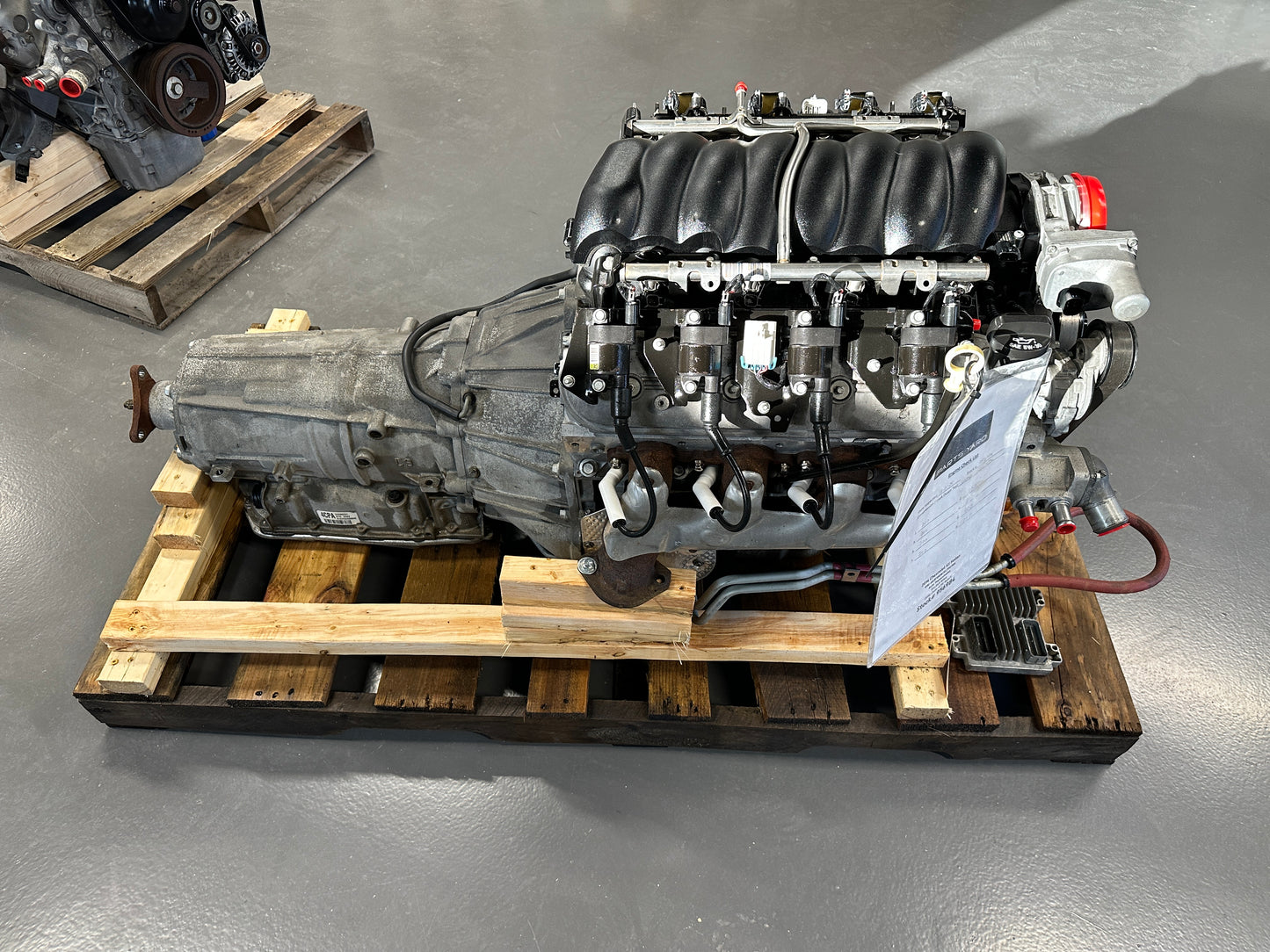 6.2L LS3 Engine 6L80 Automatic Transmission Drivetrain Pullout 415HP