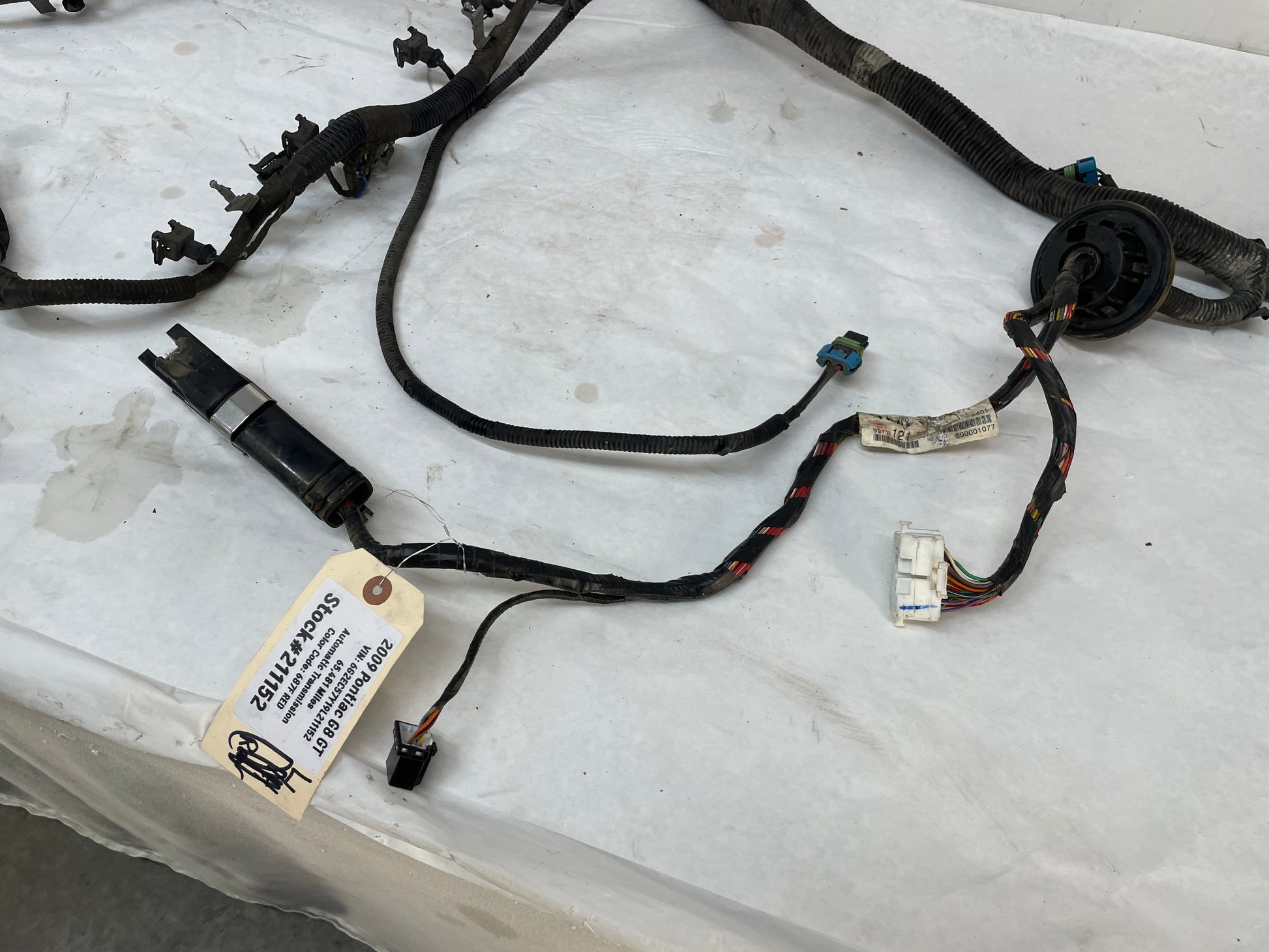 2004 Pontiac GTO Engine Motor Manual Transmission Wire Wiring Harness OEM - Day's Parts Yard