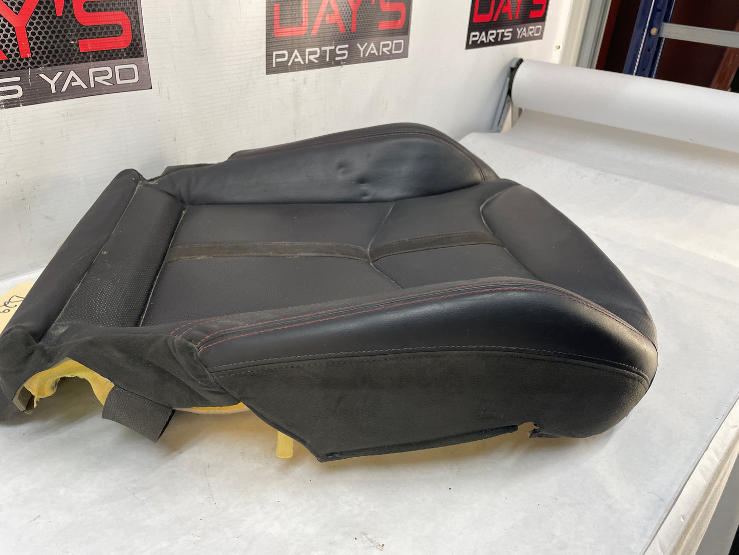 2015 Chevy SS Sedan LH Driver Front Seat Lower Bottom Cushion Cover OEM