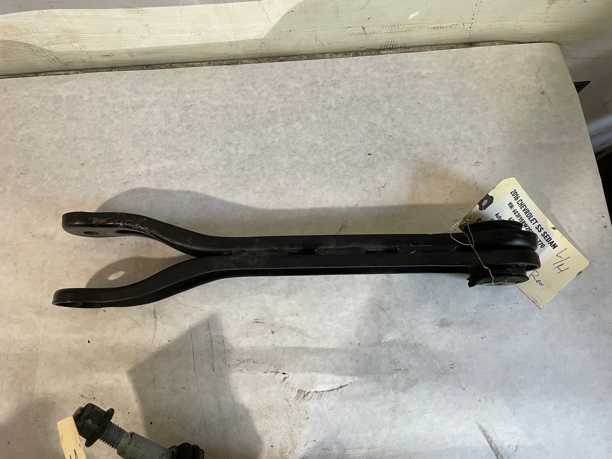2016 Chevy SS Sedan Rear  LH Driver Suspension Trailing Control Arm OEM - Day's Parts Yard