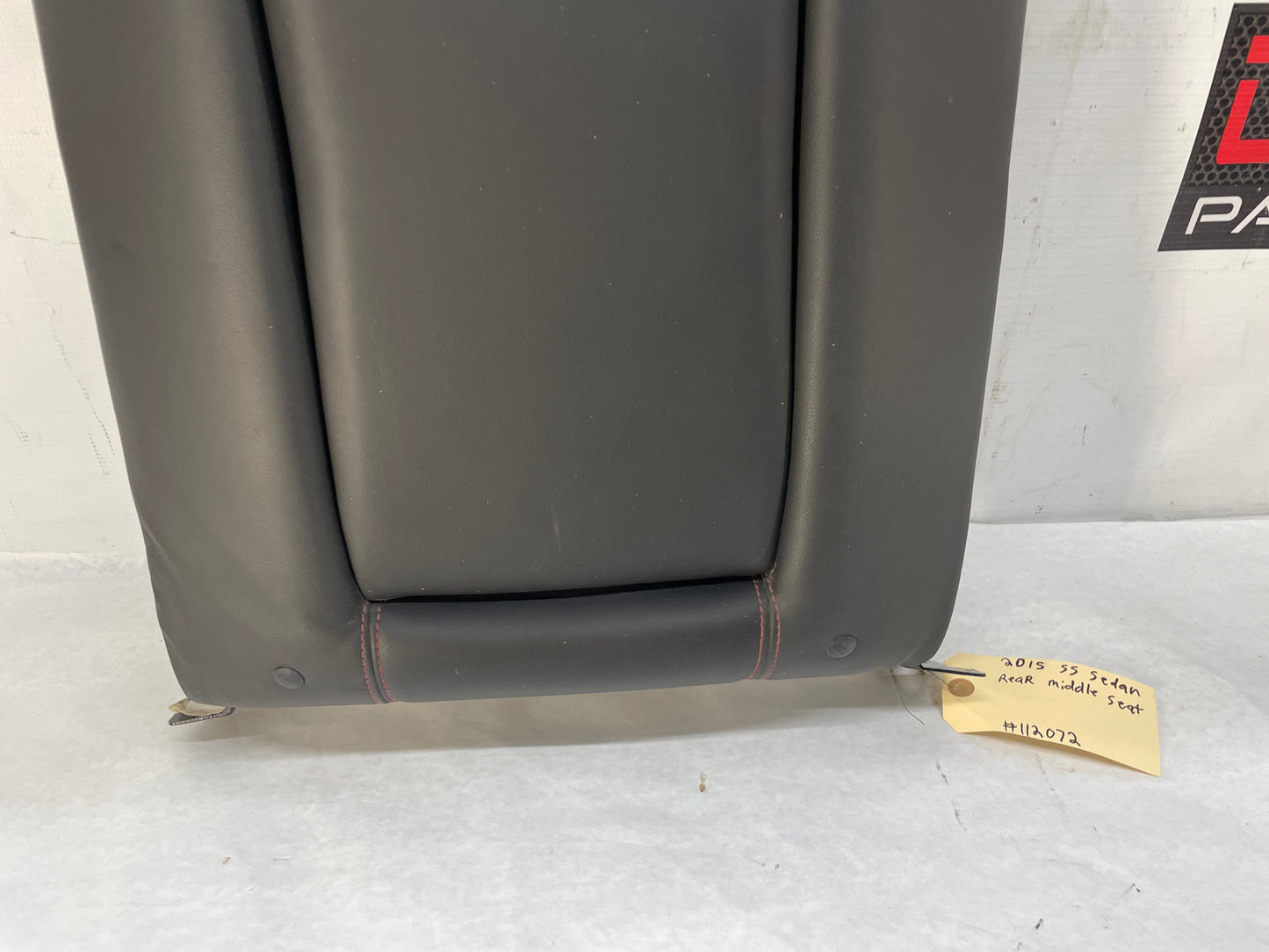 2015 Chevy SS Sedan Rear Seat Center Middle Fold Down Section OEM