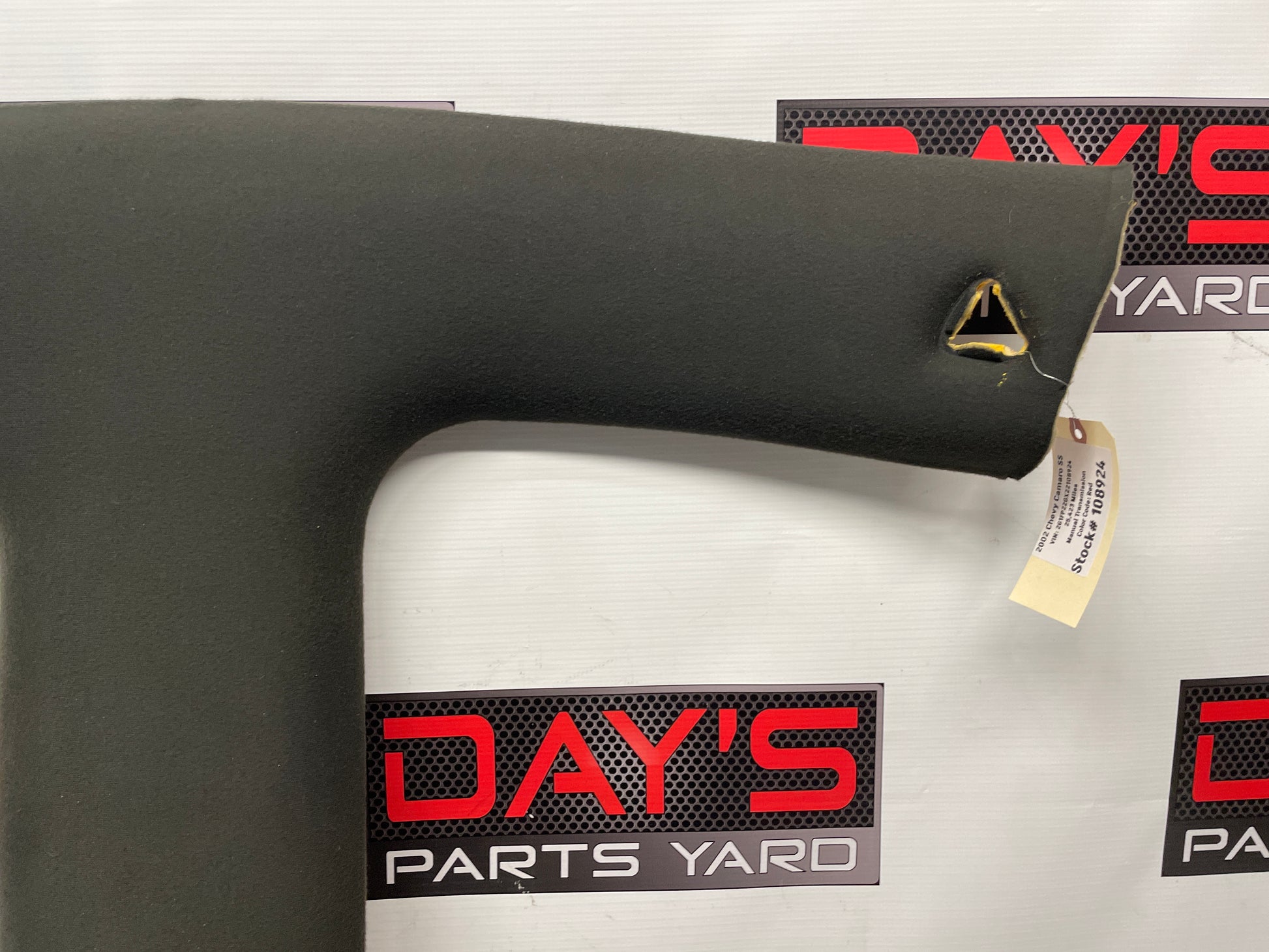 2002 Chevy Camaro SS Headliner Head Liner Ebony Black OEM - Day's Parts Yard