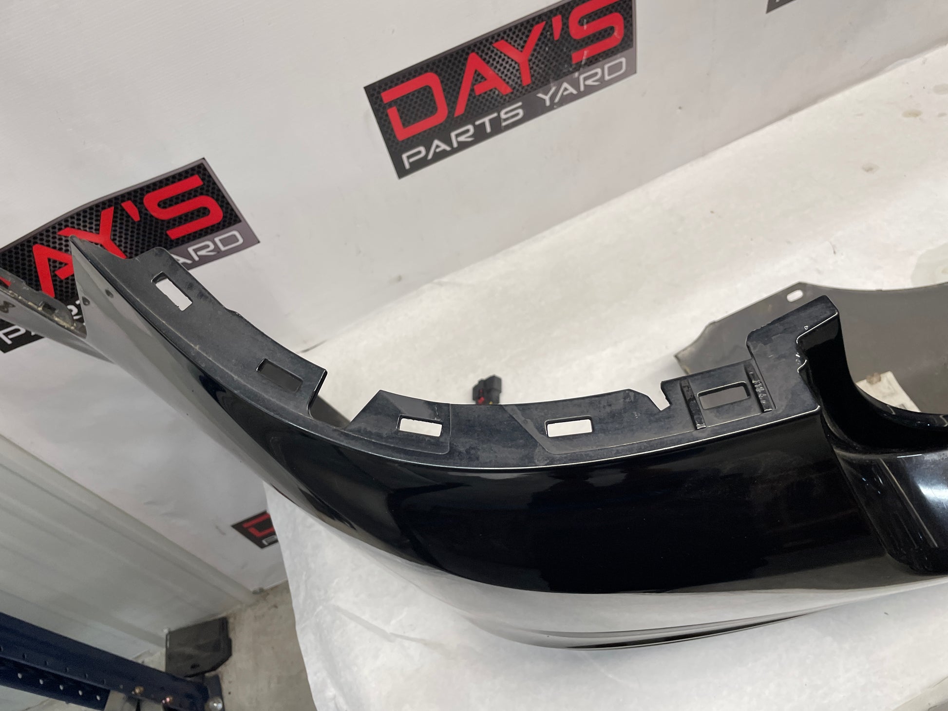 2016 Chevy SS Sedan Complete Rear Bumper Cover Black OEM - Day's Parts Yard