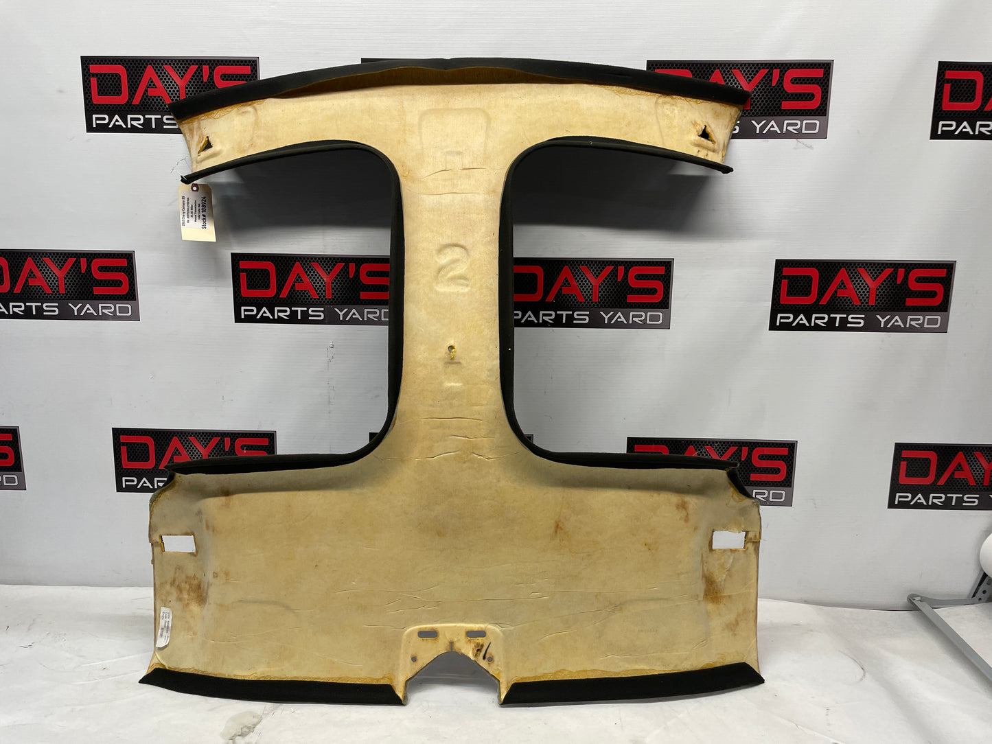 2002 Chevy Camaro SS Headliner Head Liner Ebony Black OEM - Day's Parts Yard