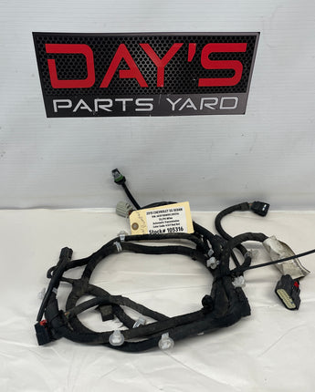 2015 Chevy SS Sedan Rear Bumper Parking Sensor Alarm Wire Wiring Harness OEM