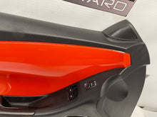 2010 Chevy Camaro SS LH Driver Front Interior Door Panel Orange OEM - Day's Parts Yard