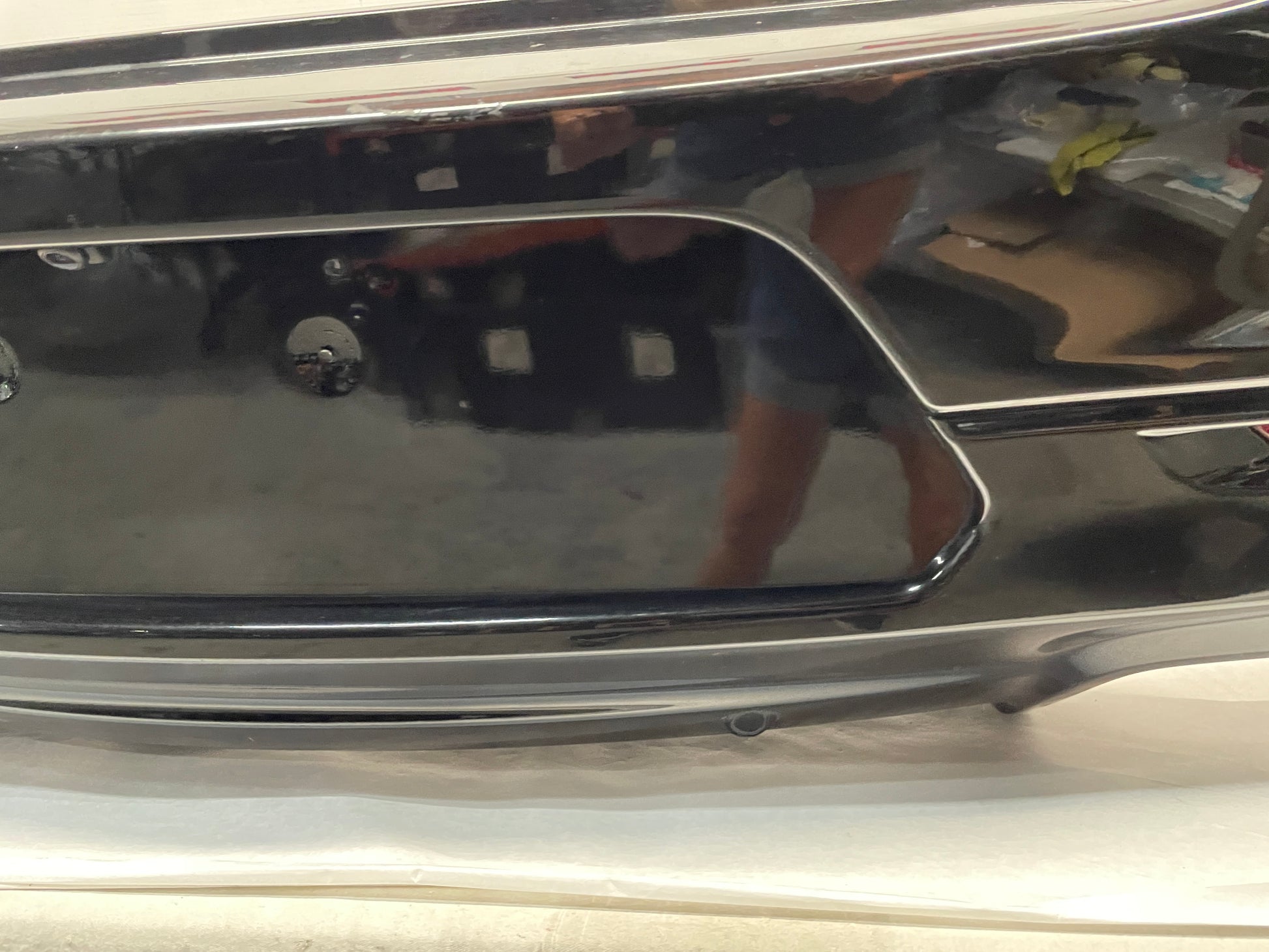 2016 Chevy SS Sedan Complete Rear Bumper Cover Black OEM - Day's Parts Yard