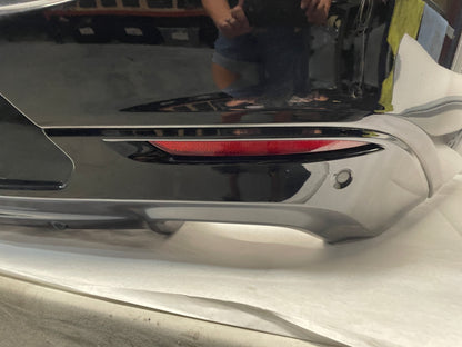 2016 Chevy SS Sedan Complete Rear Bumper Cover Black OEM - Day's Parts Yard