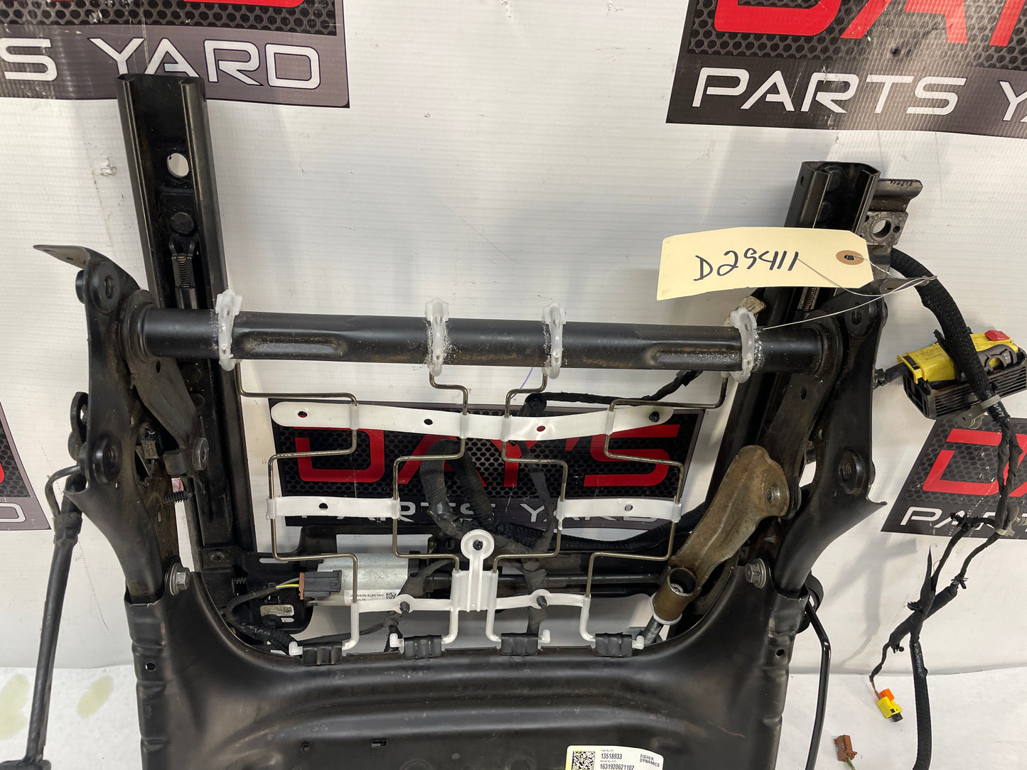 2020 Chevy Camaro SS LZ LH Driver Front Seat Lower Cushion Frame Assembly OEM - Day's Parts Yard