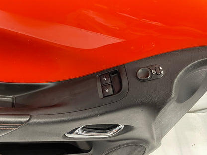 2010 Chevy Camaro SS LH Driver Front Interior Door Panel Orange OEM - Day's Parts Yard