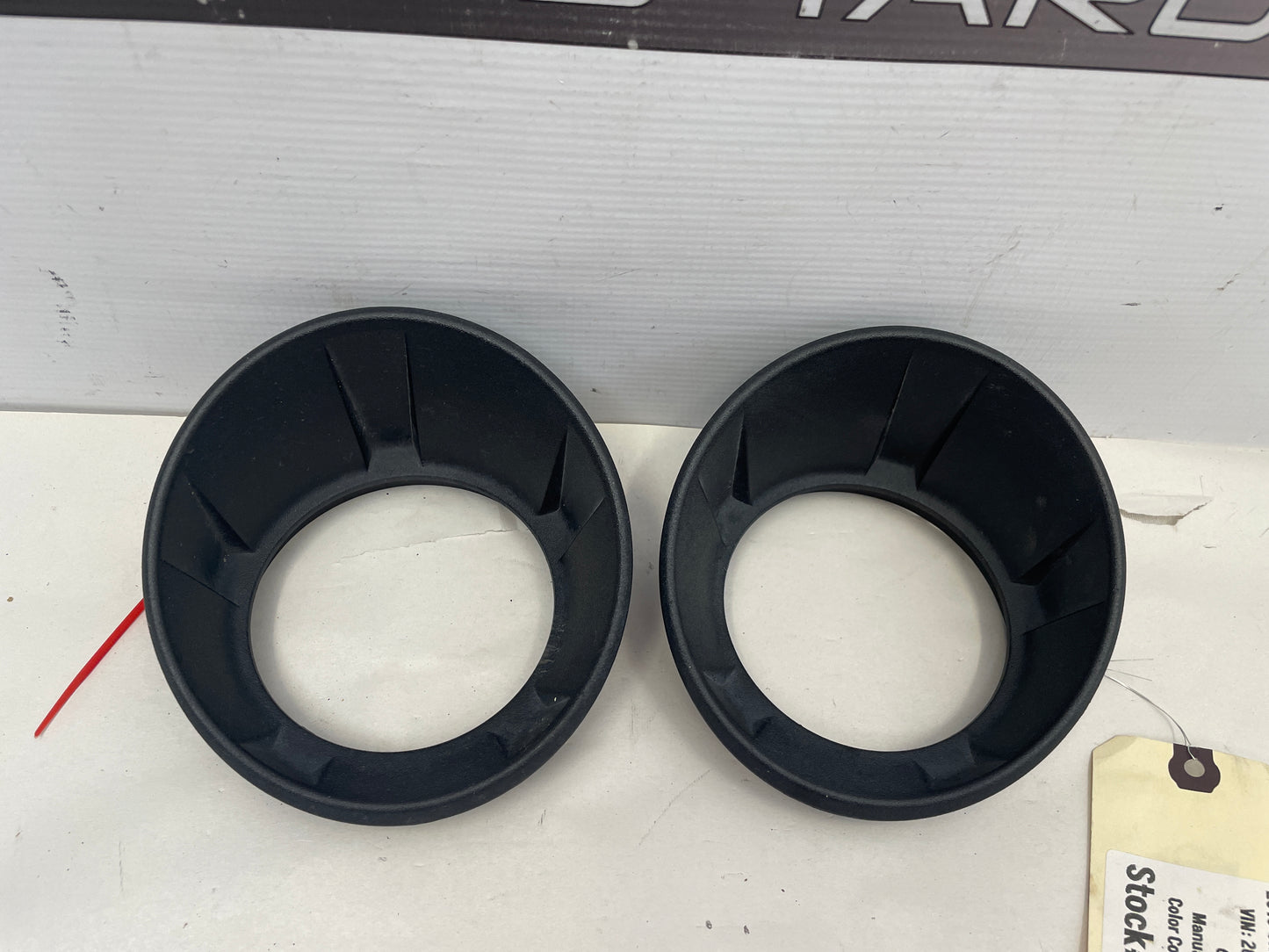 2010 Chevy Camaro SS RH & LH Front Bumper Fog Light Bezels OEM - Day's Parts Yard