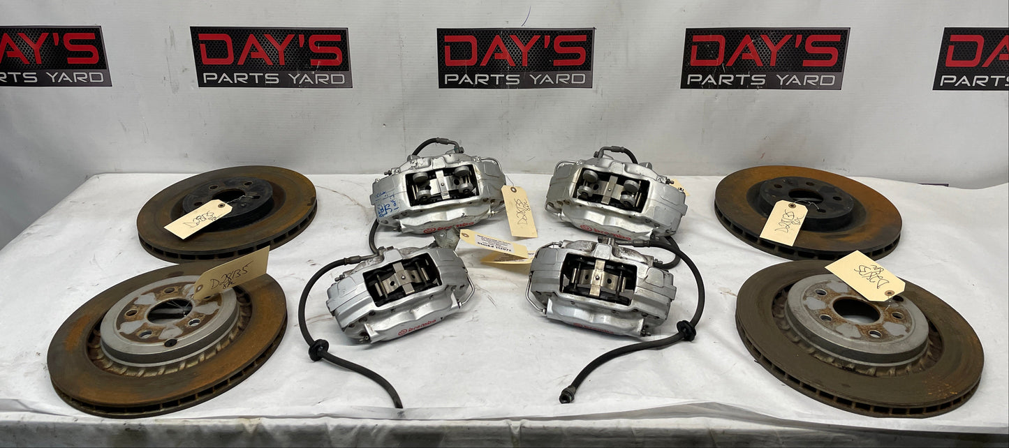 2015 Chevy SS Sedan Front & Rear Brembo Calipers w/ Rotors OEM - Day's Parts Yard