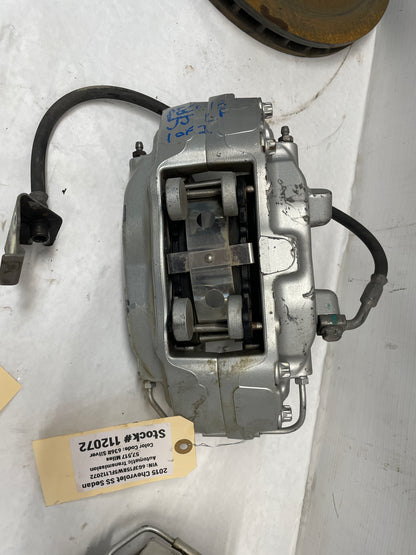 2015 Chevy SS Sedan Front & Rear Brembo Calipers w/ Rotors OEM - Day's Parts Yard