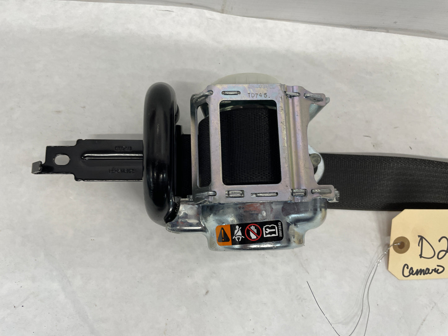 2017 Chevy Camaro SS LH Driver Front Seat Belt Retractor OEM