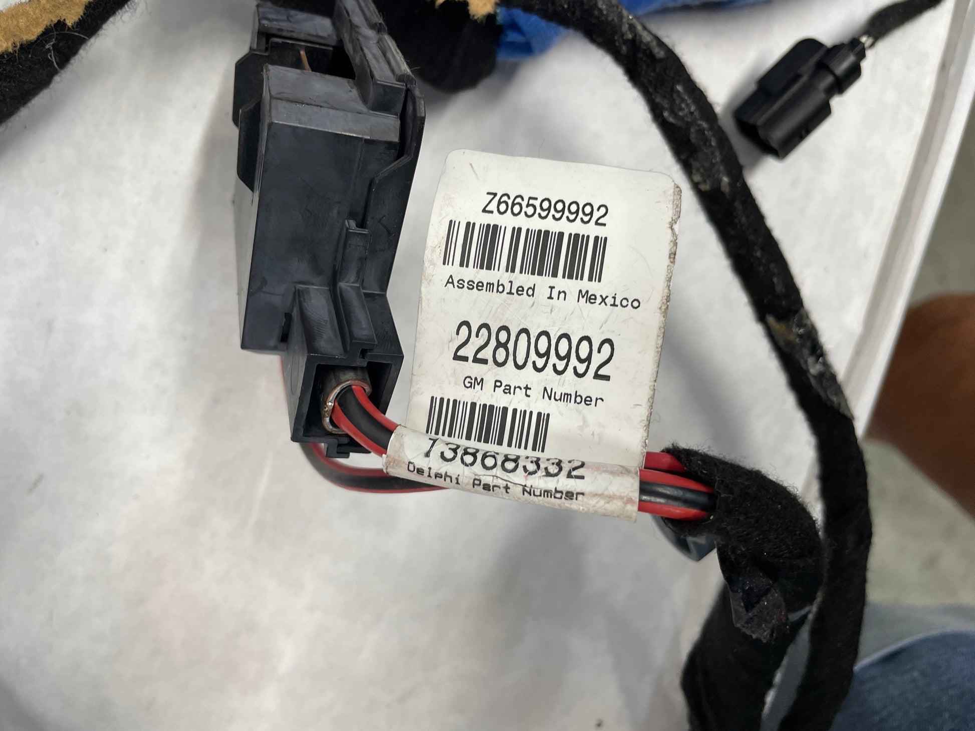 2013 Chevy Camaro ZL1 Body Chassis Wire Wiring Harness OEM - Day's Parts Yard