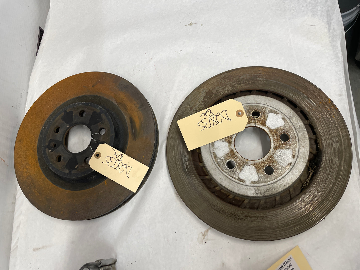 2015 Chevy SS Sedan Front & Rear Brembo Calipers w/ Rotors OEM - Day's Parts Yard