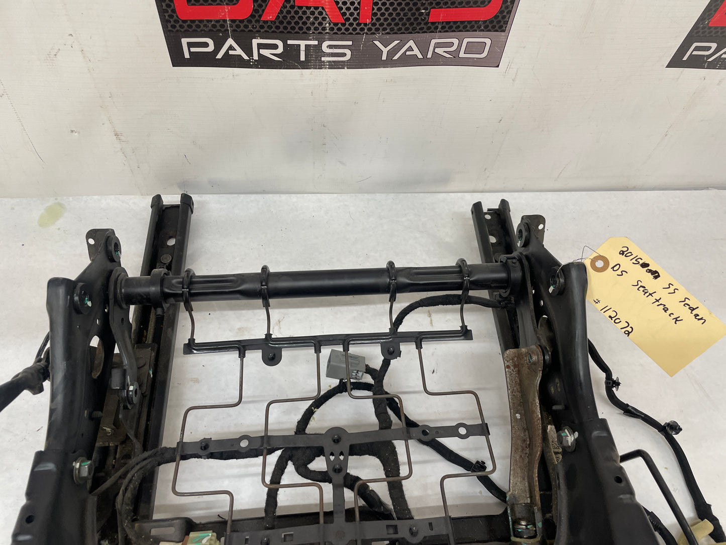 2015 Chevy SS Sedan LH Driver Front Seat Lower Track Frame Motor Assembly OEM