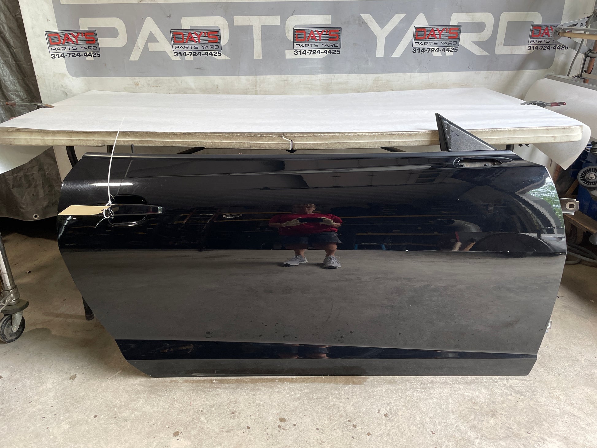 2010 Chevy Camaro SS RH Passenger Exterior Door Black OEM - Day's Parts Yard