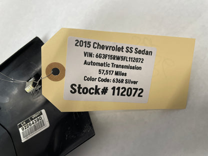 2015 Chevy SS Sedan RH & LH Front Interior Carpet Retainer Sill Moldings Trim OEM - Day's Parts Yard
