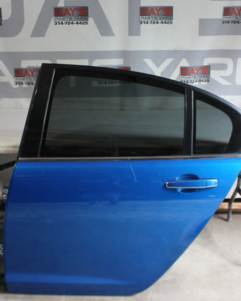 2009 Pontiac G8 GT Rear LH Driver Exterior Door OEM