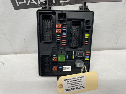 2015 Chevy SS Sedan Rear Trunk Fuse Relay Body Harness Junction Box Block Panel OEM - Day's Parts Yard