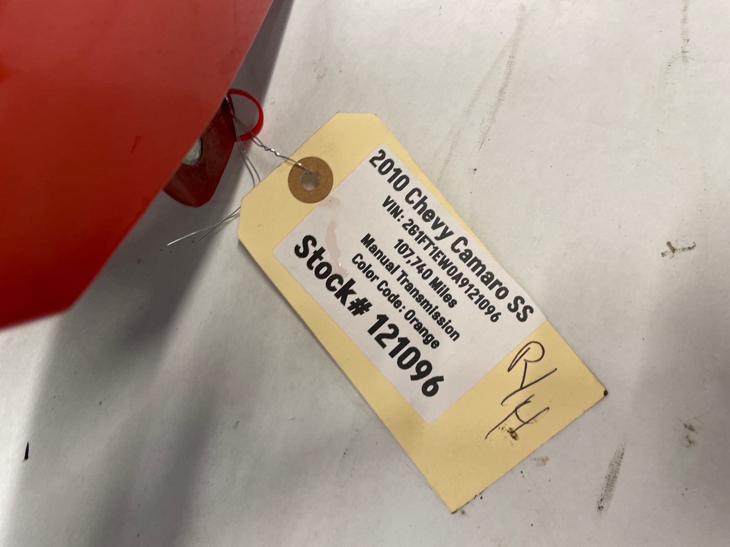 2010 Chevy Camaro SS RH Passenger Fender OEM