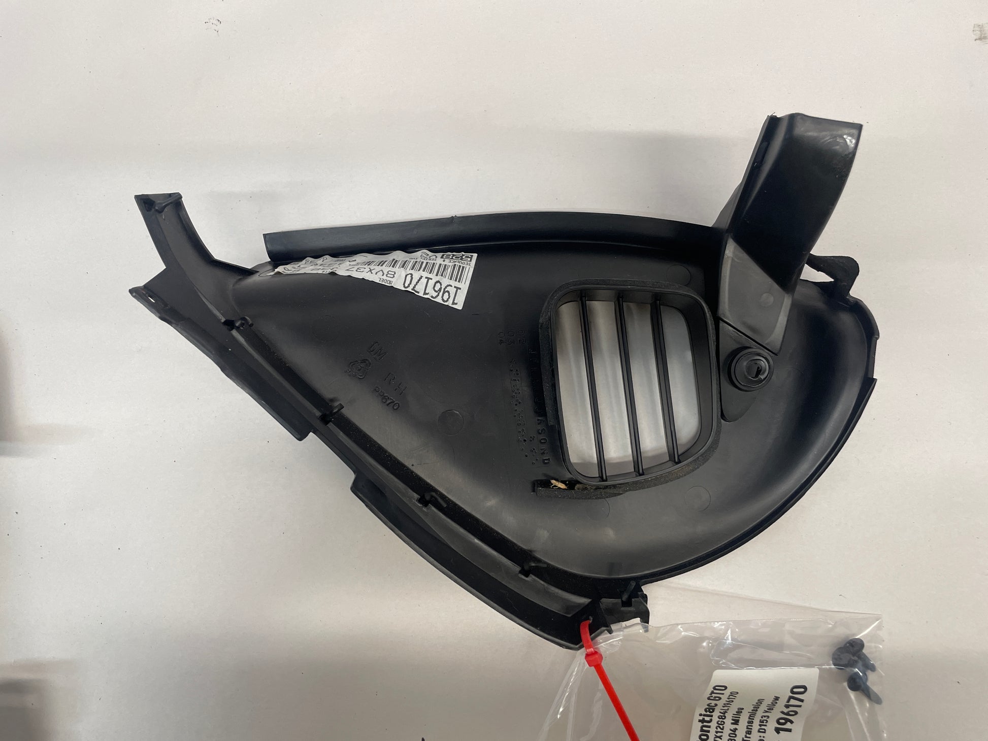 2004 Pontiac GTO RH Passenger Dash End Trim Panel OEM - Day's Parts Yard