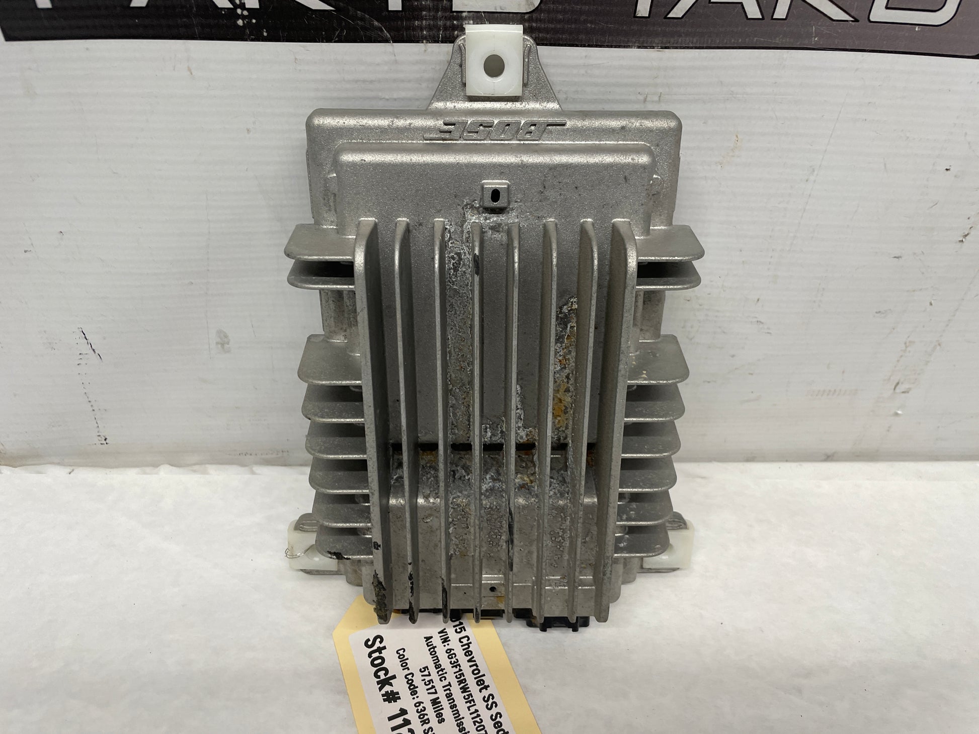 2015 Chevy SS Sedan Bose Stereo Radio Amplifier OEM - Day's Parts Yard