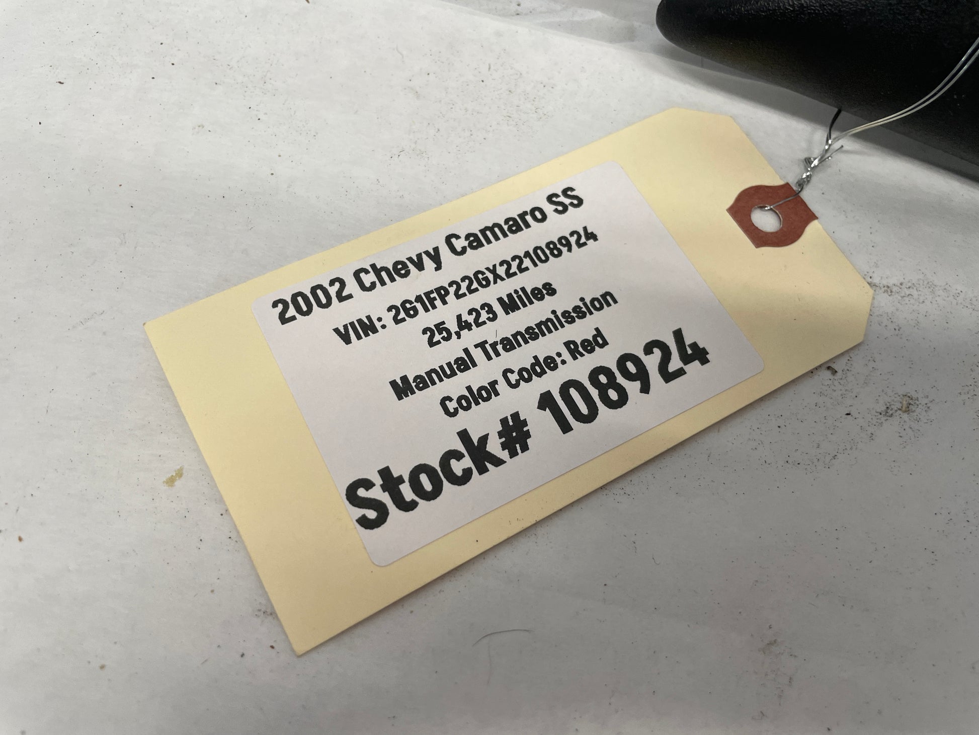 2002 Chevy Camaro SS LH Driver Interior Mirror Bezel Trim Cover Black Ebony OEM - Day's Parts Yard