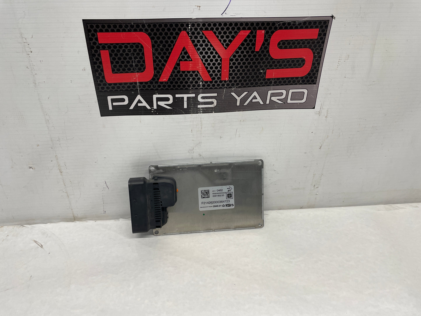 2015 Chevy SS Sedan Electronic Suspension Control Module OEM - Day's Parts Yard
