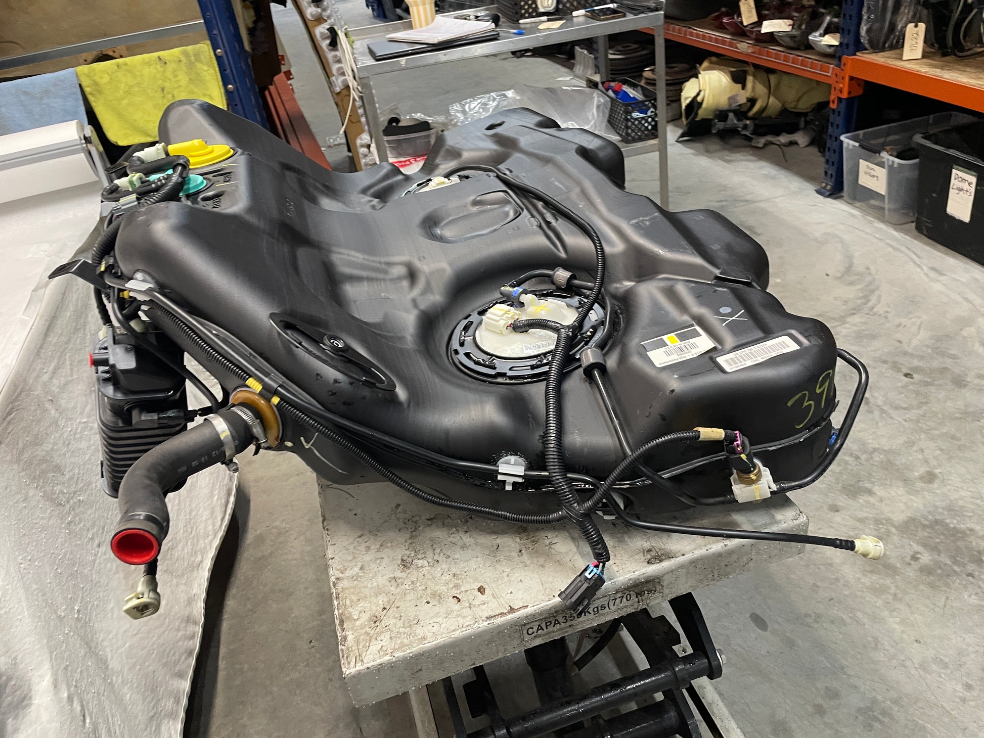 2013 Chevy Camaro ZL1 Complete Fuel Gas Tank w/ Charcoal Canister OEM - Day's Parts Yard