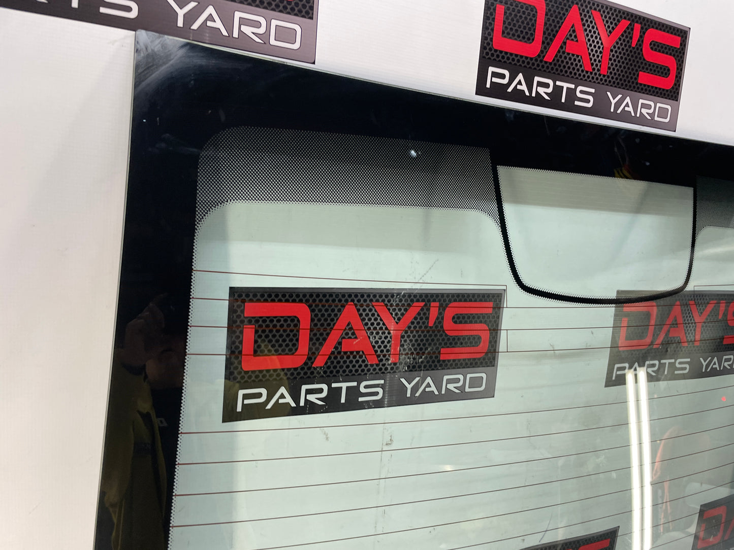 2013 Chevy Caprice PPV Rear Back Glass Windshield Window OEM LOCAL PICK UP - Day's Parts Yard