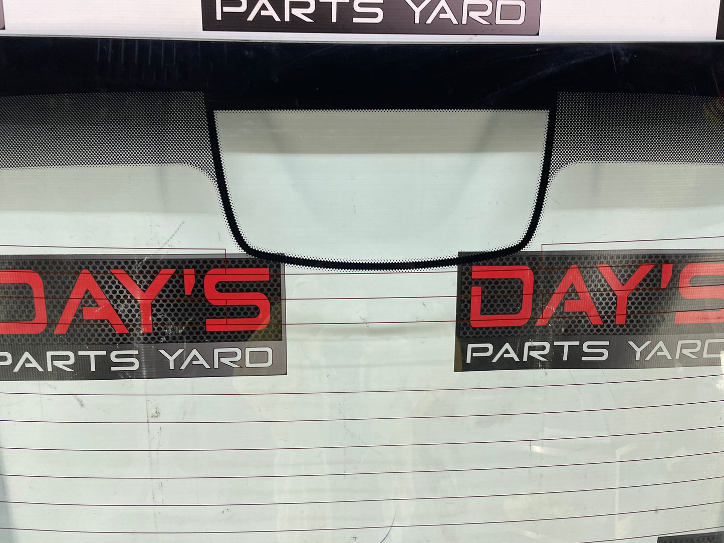 2013 Chevy Caprice PPV Rear Back Glass Windshield Window OEM LOCAL PICK UP - Day's Parts Yard