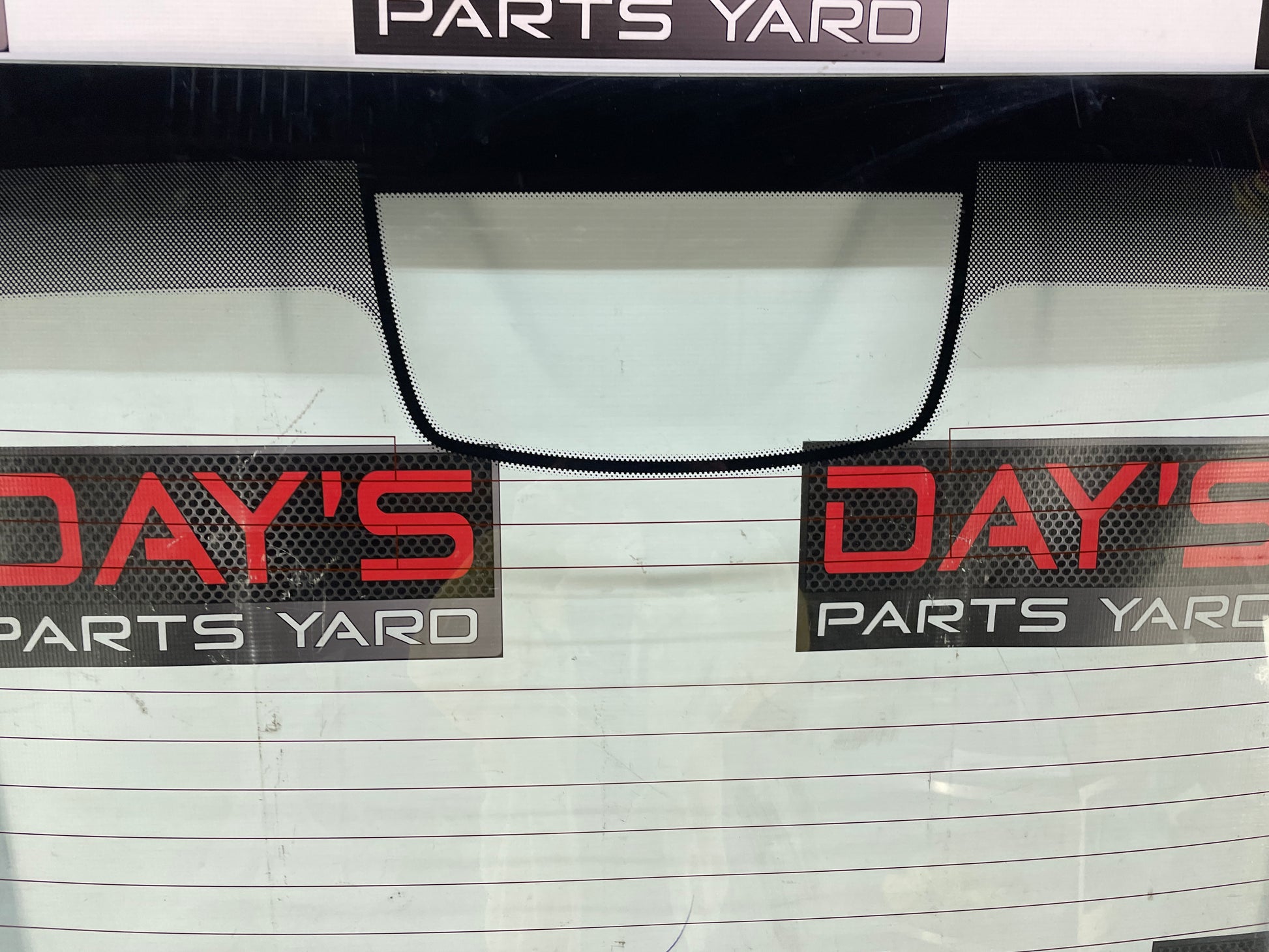 2013 Chevy Caprice PPV Rear Back Glass Windshield Window OEM LOCAL PICK UP - Day's Parts Yard
