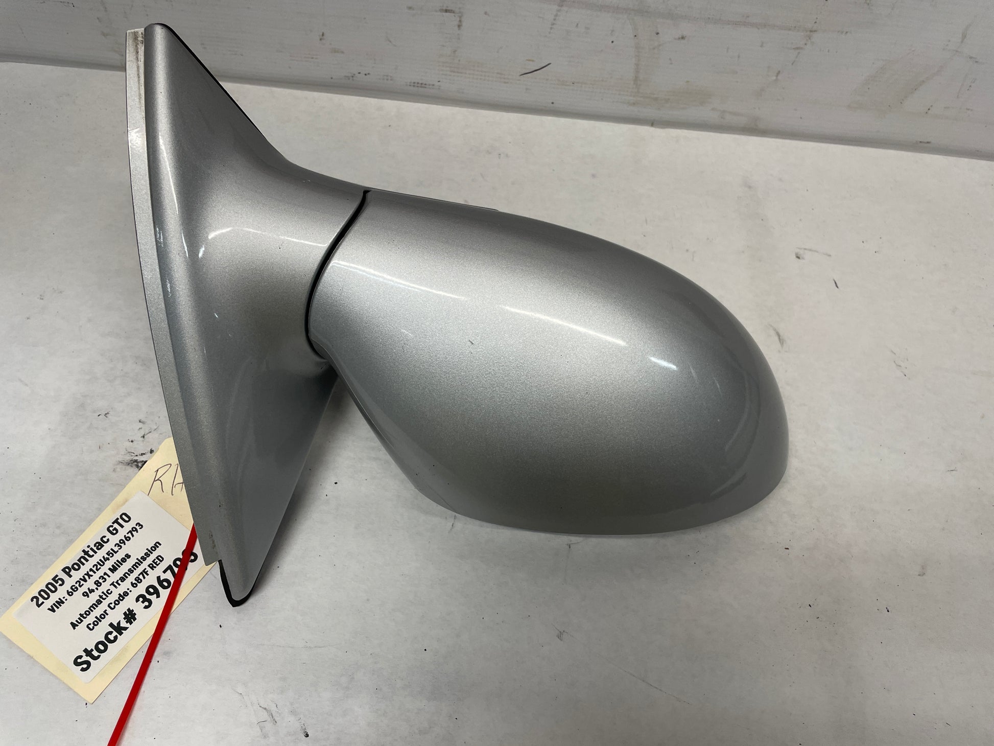 2005 Pontiac GTO RH Passenger Exterior Side Mirror OEM - Day's Parts Yard